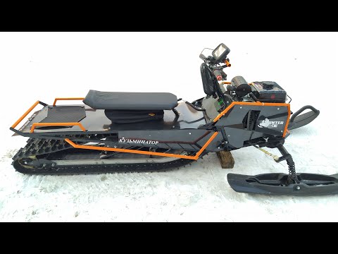 Видео: Мини снегоход с двигателем LIFAN GS212E.