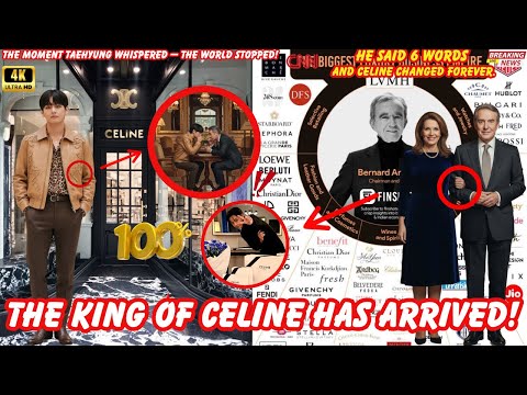 Видео: Тэхён шокировал Париж — секрет CELINE наконец раскрыт!