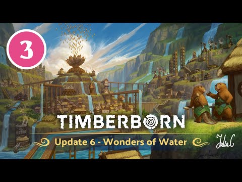 Видео: TIMBERBORN — UPDATE 6 — HARD MODE — Первый плохой прилив!