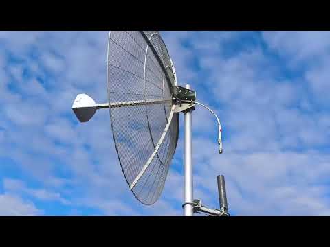 Видео: Установил на зиму уличный 7 cat. "интернет-усилитель" в составе VIKA-27 и Huawei B636-336_КоПСС
