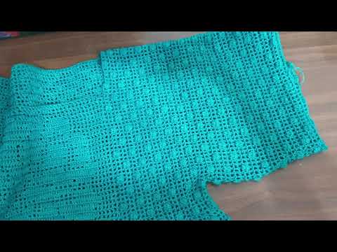 Видео: Филейное вязание, кофточка Нежность, еще немного, еще чуть-чуть