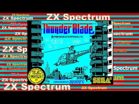 Видео: Thunder Blade - прохождение / Ретро игры на ZX Spectrum