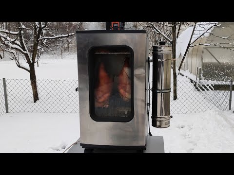 Видео: Мой выбор коптильни//Копчение дегустация бройлера и индейки