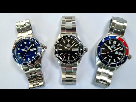 Видео: Orient MAKO 3. Orient RAY 2. Orient KANNO. Сравним их