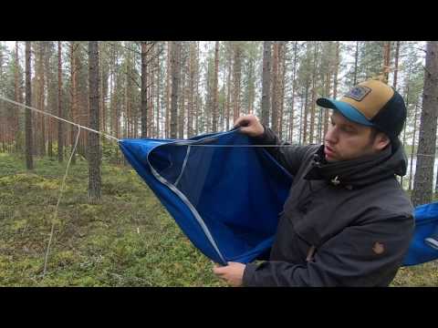 Видео: ENO Jungle Hammock- гамак со съемной москитной сеткой