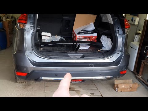 Видео: Установка фаркопа по ГОСТУ на новый  Nissan X-trail