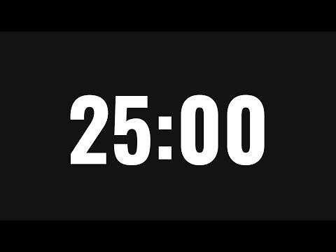 Видео: Таймер 25 Минут