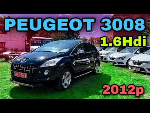 Видео: Peugeot 3008 1.6Hdi з Європи. Авто з Європи 🛑АВТОМОБІЛЬ ПРОДАНО🛑