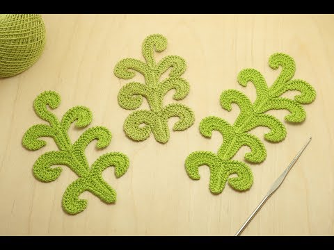 Видео: ВЕТОЧКА ЗАВИТКОВ урок вязания крючком crochet lesson