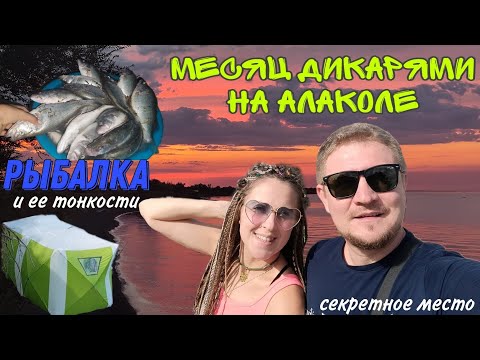 Видео: Алакольский вайб. Месяц дикарями в палатке. Рыбалка на удочку. Баня на пляжу 
