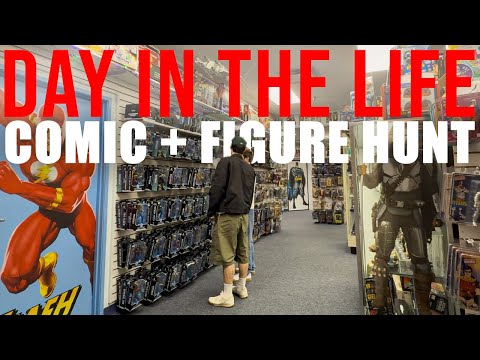 Видео: Охота за комиксами и фигурками! | День из жизни