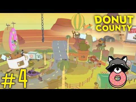 Видео: Финал дыры | Прохождение Donut County | #4