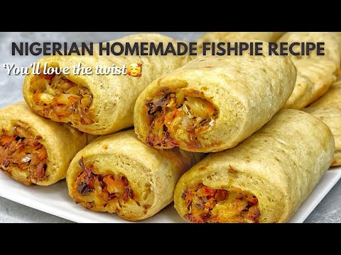 Видео: Как приготовить нигерийский рыбный пирог с изюминкой | Простое пошаговое руководство | Уникальные...