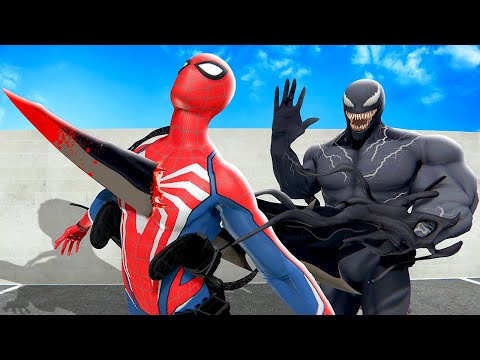 Видео: Пронзание моего друга Веномом — Bonelab VR Mods