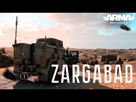 Видео: Играю на новой карте Arma Reforger "Zargabad"