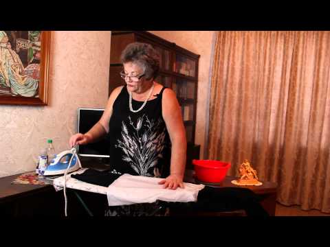 Видео: Как убрать блеск с брюк от утюга