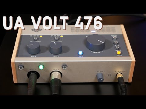 Видео: Universal Audio Volt 476 — распаковка и тренировка