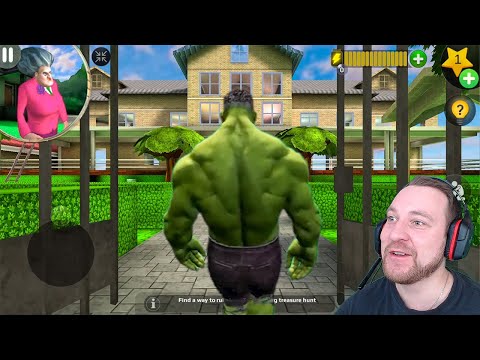 Видео: ХАЛК ВХОДИТ В ДОМ МИСС ТИ Прохождение игры Scary Teacher 3D