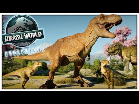 Видео: Jurassic World Evolution 3-3 часть.первый детёнышь