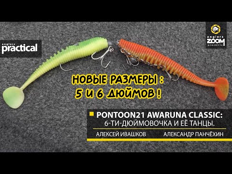 Видео: Pontoon21 Awaruna Classic: 6-ти-Дюймовочка и её танцы. А. Ивашков. А. Панчёхин. Anglers Practical