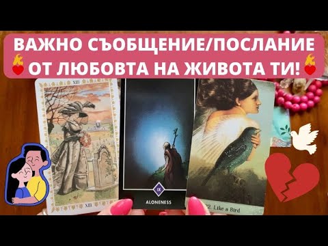 Видео: ❤️‍🔥 ВАЖНО СЪОБЩЕНИЕ/ПОСЛАНИЕ ОТ ЛЮБОВТА НА ЖИВОТА ТИ! МАГИЧЕСКО ГАДАНИЕ ЗА СЛЕДВАЩИТЕ 7 ДНИ!