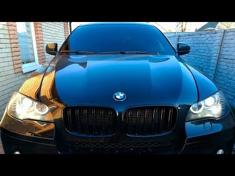 Видео: VLOG Покупки для любимой BMW X6. Меняю лампы ближнего света и делаю ангельские глазки яркими