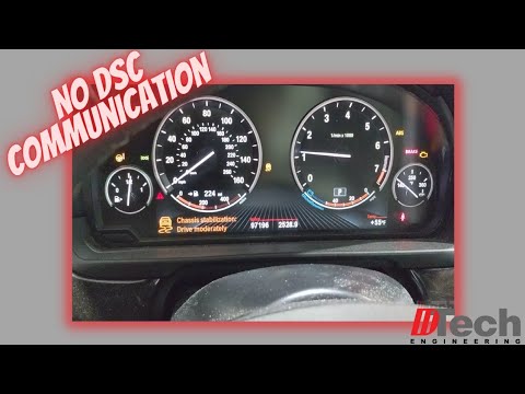 Видео: BMW 535 2015 года выпуска с фарами Traction/DSC и без усилителя рулевого управления