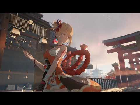 Видео: Genshin Impact Огни над Инадзумой ai song