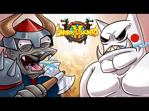 Видео: УПОРОТЫЕ БИТВЫ. ВИКИНГИ ПРОТИВ ДЕМОНОВ :D Swords and Soldiers