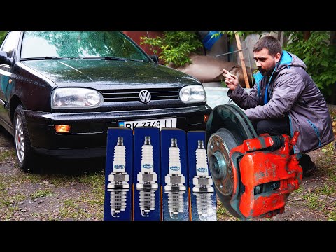 Видео: Восстановление Golf 3 Cabrio. Убираю колхоз и ставлю на ход. Серия 1