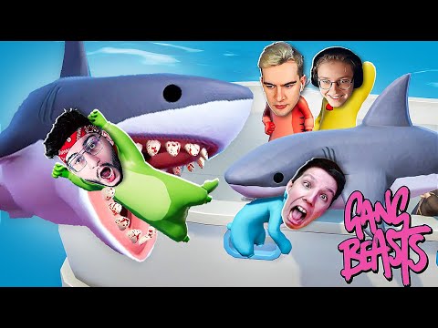Видео: ВЫРВАЛ ПОБЕДУ ЗУБАМИ (Gang Beasts)