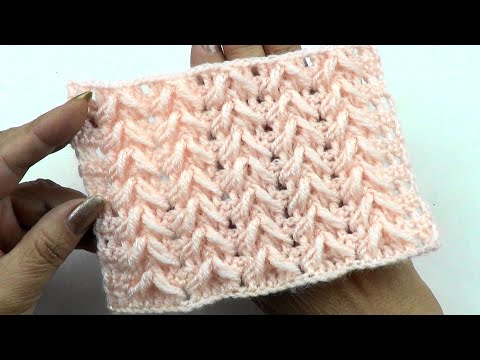 Видео: Узор Колоски   Spikelets pattern