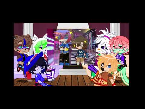 Видео: Реакция🌺 /Не_фнаф9 на Ариг🍕 фнаф9\(Идея не моя) Гача Клуб. 🌈