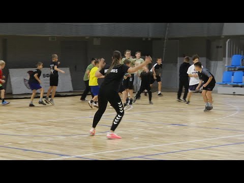 Видео: «День гандбола» в ФОЦ «Полесье-Арена»