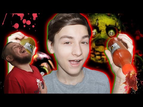 Видео: ЖГУЧИЙ ФРЕДДИ :D | Five Night's at Freddy 3 + TABASCO CHALLENGE | РЕАКЦИЯ на Брайна Мапса