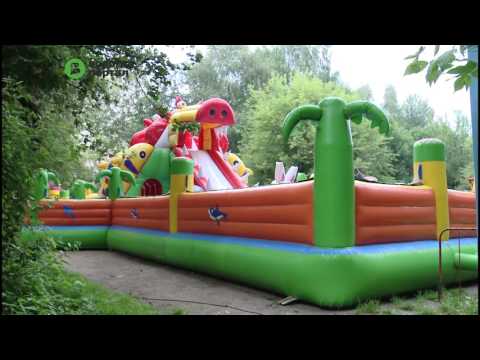 Видео: Проверки работы батутов начались в Вологде