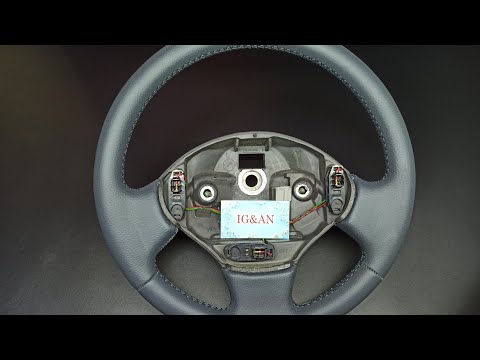 Видео: Перетягиваем руль АВТО Renault. Секреты перетяжки !