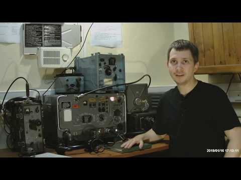 Видео: Радиостанция Р-111 Soviet Military Radio R-111