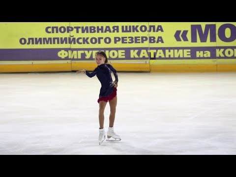 Видео: Елизавета Куликова, КП, Первенство Москвы младшего возраста 2020