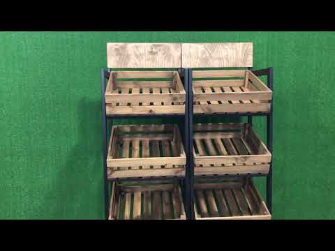 Видео: Новые витрины для овощей и фруктов