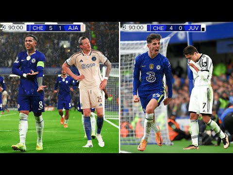 Видео: 10 раз, когда «Челси» разгромил команды в Лиге чемпионов
