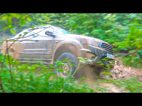 Видео: Что Могут Mitsubishi Pajero и Ssangyong Action на сложном оффроад маршруте Где предел машин?