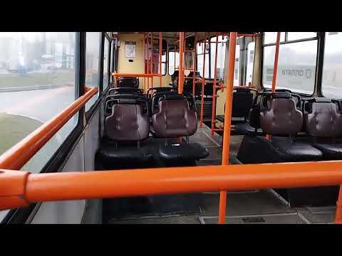 Видео: БКМ-201А7 2690, маршрут №11б. 18.01.2023