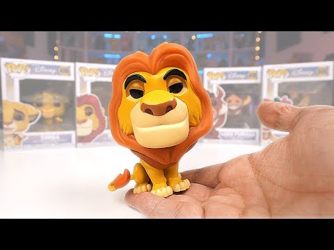 Видео: КОРОЛЬ ЛЕВ - Фигурки Funko POP!