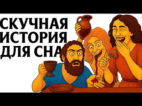 Видео: История Для Сна | Почему Тебя Бы Изгнали из Афинского Симпосиума за Первые 10 Минут