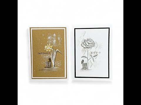 Видео: Простые идеи открыток #tracyevansboutiquedesigns #штамповка #карты