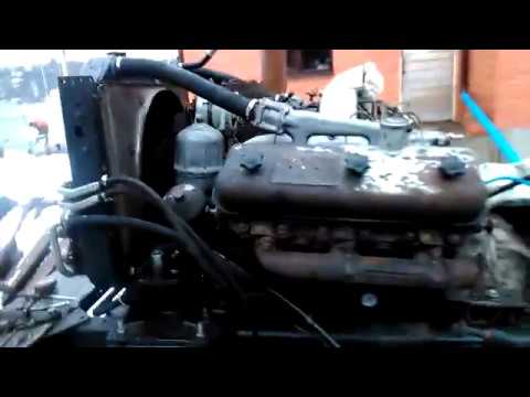 Видео: Ямз 236 на зил 131    6  радиатор