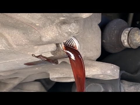 Видео: Mitsubishi Lancer 2003 ES — Быстрая замена трансмиссионной жидкости