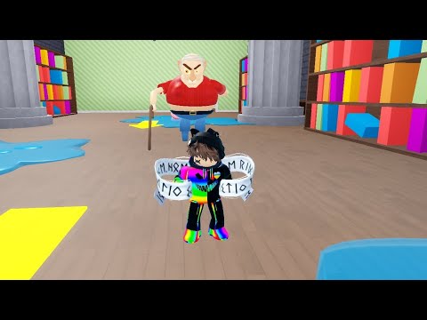 Видео: побег од странного дедушки в роблокс|Roblox