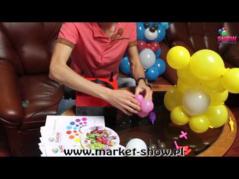 Видео: Мишка из шаров( Версия 2) Balloons Bear #2